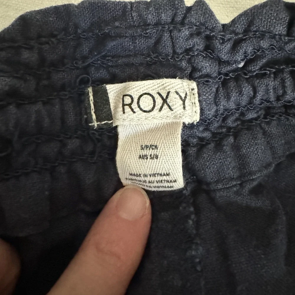 Blue Roxy Short Shorts, S - Picture 4 of 4